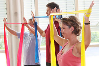 Trockengymnastik mit Therabändern, Funktionstraining