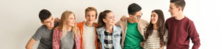 Jugendliche Teenager, Banner