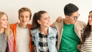 Jugendliche Teenager, Banner